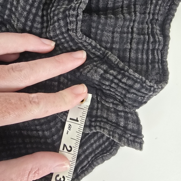 NWT Anthropologie Nixie Romper Back Size XS Front Knot Off the Shoulder Smocked - Picture 9 of 14